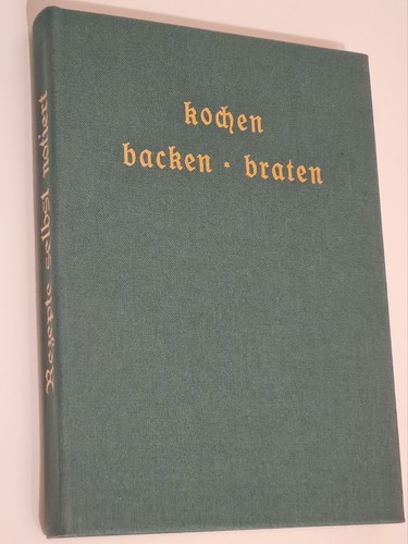 Altes rezeptbuch leinen - altes,