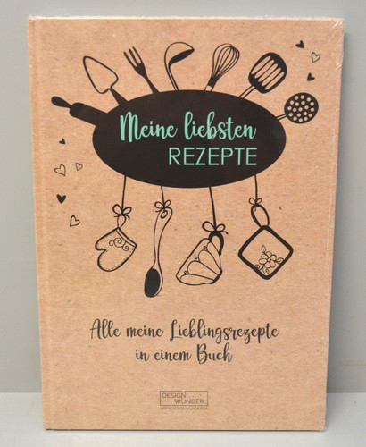 Design wunder rezeptbuch - rezeptbuch, zum