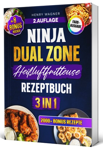 Ninja dual zone - ninja, rezeptbuch