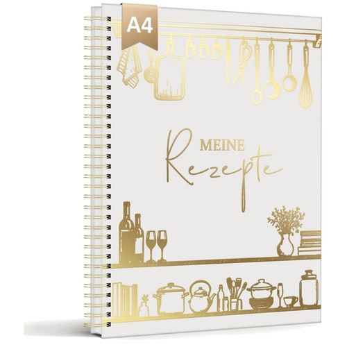 Rezeptbuch kochbuch selbst - rezeptbuch,
