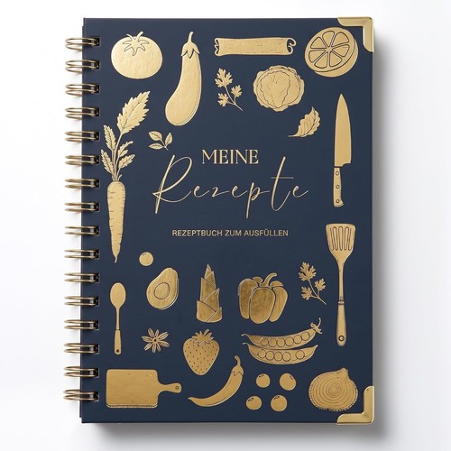 Rezeptbuch 120g papier mit - rezeptbuch,