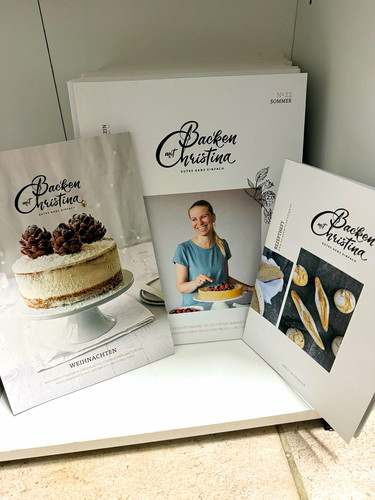 Backen mit christina magazin - backen,