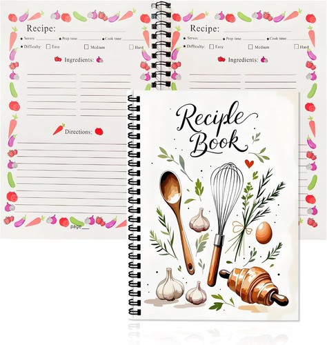 Rezeptbuch zum selberschreiben - rezeptbuch,